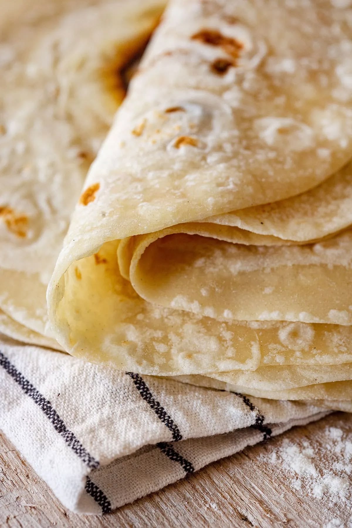 Homemade  Flour Tortilla